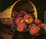 Basket of Peaches by Levi Wells Prentice
